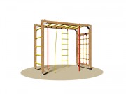 Jeu d'escalade pour enfants de 5 à 12 ans - Dim. L120 x P250 x H220 cm