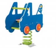 Jeu sur ressort en plastique