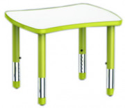 Table maternelle modulable - Taille 1 à 3 - Hauteur réglable de 20 mm