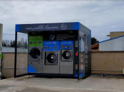 Kiosque laverie parking