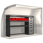 Kit Aménagement Nissan NV200 côté gauche 6 modul box
