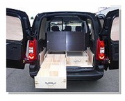 Kit de rangement sur Citroën Berlingo 