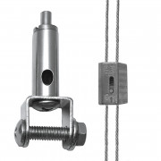 Kit support suspendu avec galet