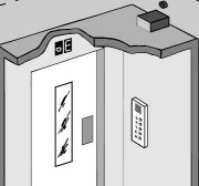 L'affichage de niveau indépendant dans la cabine