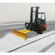 Lame chasse neige pour chariot élévateur