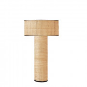 Lampadaire en raphia naturel