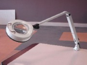 Lampe d'atelier circulaire fluorescente