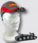 Lampe LED pour casquette sécurité