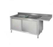 Lave batterie 1 bac avec étagères