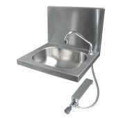Lave-mains inox ergonomique
