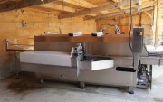 Laveuse de caisses en INOX