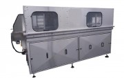 Laveuse de caisses inox - Lavage 40°C - Rinçage 70°C - Cadence de 150 à 400 caisses/h
