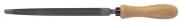 Lime d'affûtage tiers point angles vifs