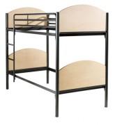 Lit superposé avec panneau