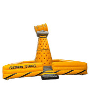 Location tour d’escalade gonflable - Capacité : 4 personnes - Dim : 8 x 8 x 5 m - Âge : à partir de 6 ans