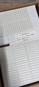 ?tiquettes antivol blanches à technologie AM