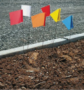 Lot de piquets drapeaux