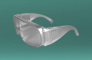 Lunettes et sur lunettes de protection