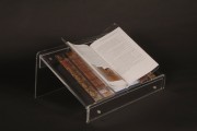 Lutrin antivol couché pour livre A5 et A4