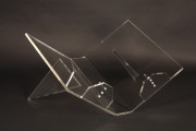 Lutrin cristal couché pour livre A2