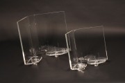 Lutrin cristal fixe pour livre A3