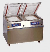 Machine d'emballage sous vide double chambre