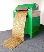 Machine de calage d'emballage