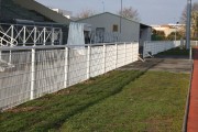Main courante pour stade