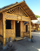 Maison de jardin en bambou