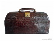 Mallette en cuir