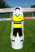 Mannequin gonflable d'entraînement foot - H.1,80 ou 2,05 m