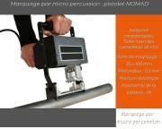 Pistolet de marquage micro percussion