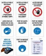 Affichage COVID 19