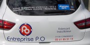 Marquage publicitaire de voiture