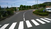 Marquage routier au sol