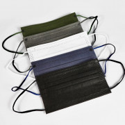 Masque chirurgical à barrettes ajustables