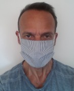 Masque de protection en coton lavable 60°