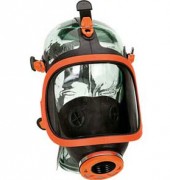 Masque respiratoire panoramique en caoutchouc