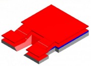 Matelas de réception semi modulaire saut perche