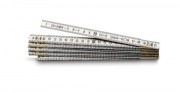 Mesure pliante en aluminium