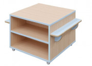 Meuble aire de jeux carré simple