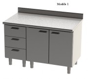 Meuble bas de cuisine composé