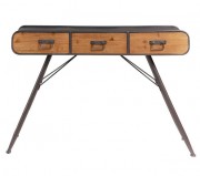 Meuble console de style industriel vintage