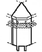 Meuble d'angle de self service