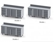Meuble de rangement composé