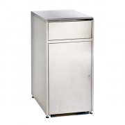 Meuble poubelle fast food