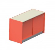 Meuble présentoir bas pour pain