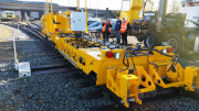 Meuleuse reprofileuse de rail hydraulique
