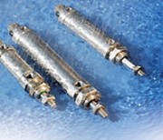 Micro vérin inox magnétique