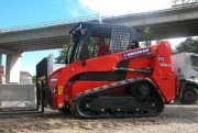 Mini chargeur agricole sur chenilles